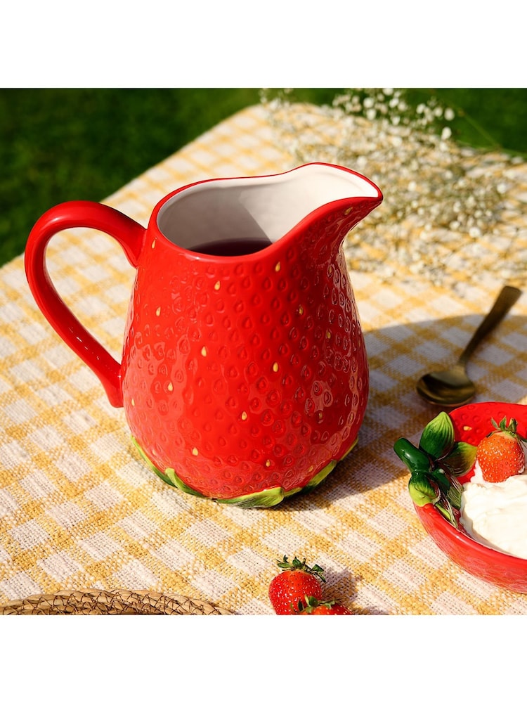 Widdop Red Jug - Strawberry - Image 1 of 5