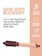 ghd Duet Blowdry Limited Edition Hair Dryer Brush in Sun-Kissed Peach - Image 2 of 7