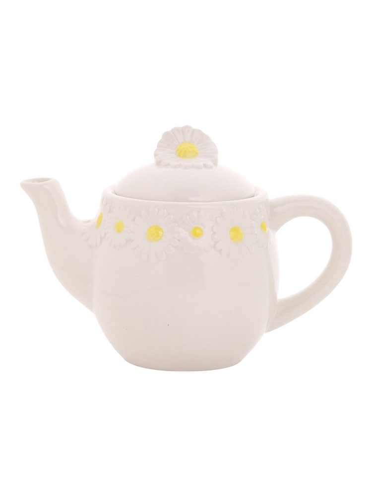 Widdop White Teapot - Daisy - Image 2 of 4