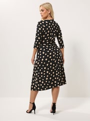 Rochie petrecută Yours Curve Spot - Imaginea 3 din 5