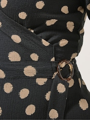 Rochie petrecută Yours Curve Spot - Imaginea 4 din 5