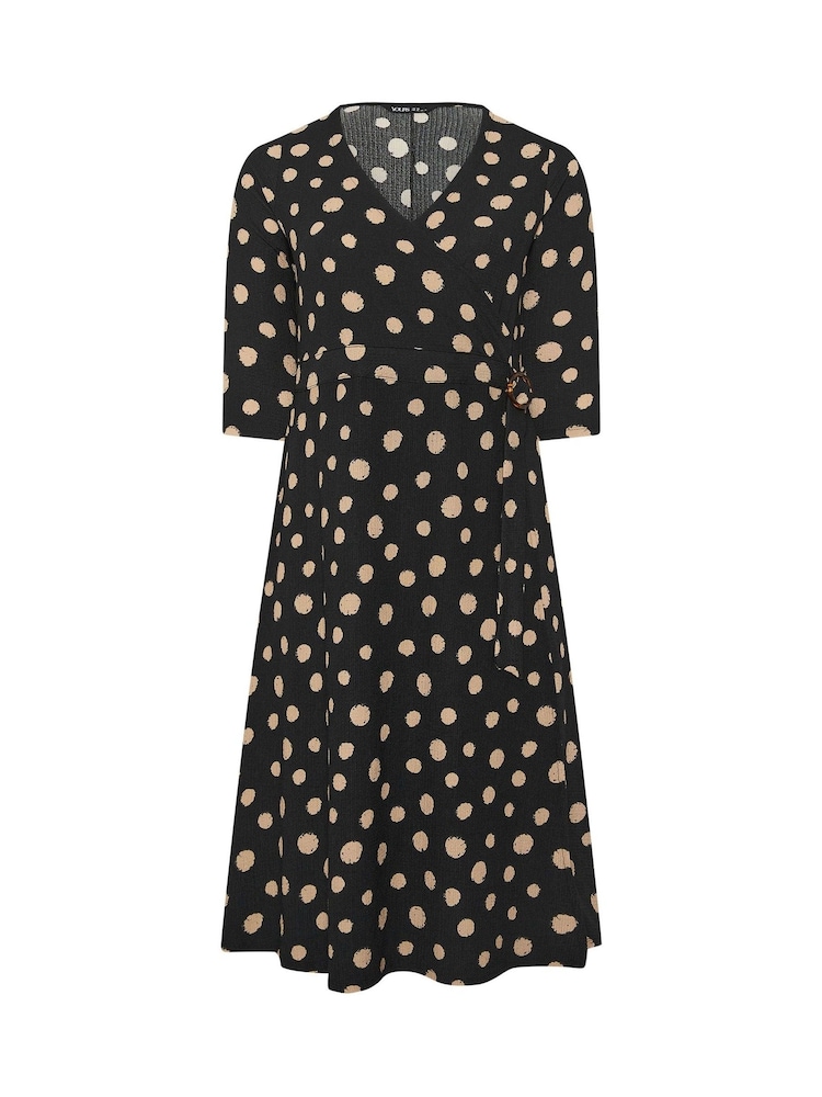 Rochie petrecută Yours Curve Spot - Imaginea 5 din 5