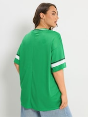 Yours Curve Green Los Angeles' T-Shirt - Image 4 of 6