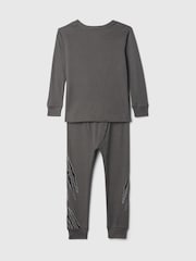Gap Grey Black Panther Cotton Long Pyjamas Set (12mths-5yrs) (12mths-5yrs) - Image 2 of 2