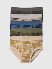 Gap Cotton Camo Briefs 5 Pack - Imagen 1 de 1