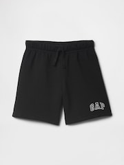 Gap Black Pull On Logo Jogger Shorts (6mths-5yrs) (6mths-5yrs) - Image 1 of 3