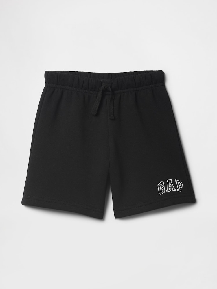 Gap Black Pull On Logo Jogger Shorts (6mths-5yrs) (6mths-5yrs) - Image 1 of 3