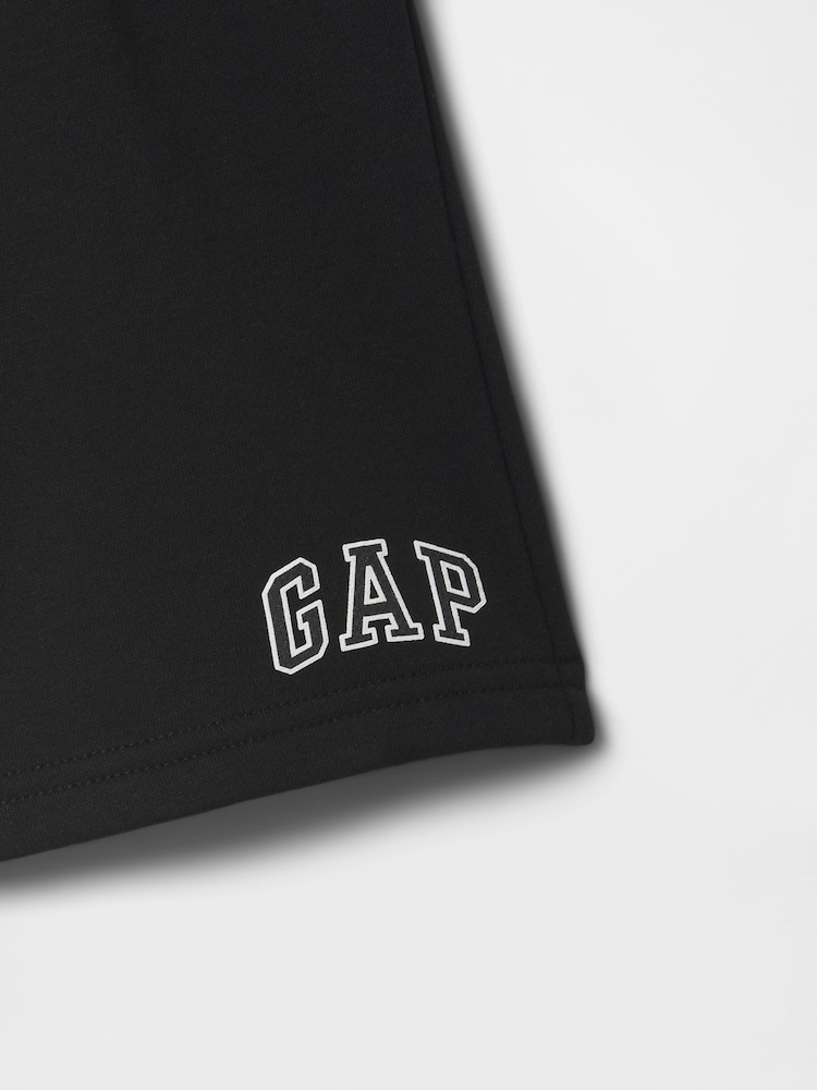 Gap Black Pull On Logo Jogger Shorts (6mths-5yrs) (6mths-5yrs) - Image 3 of 3