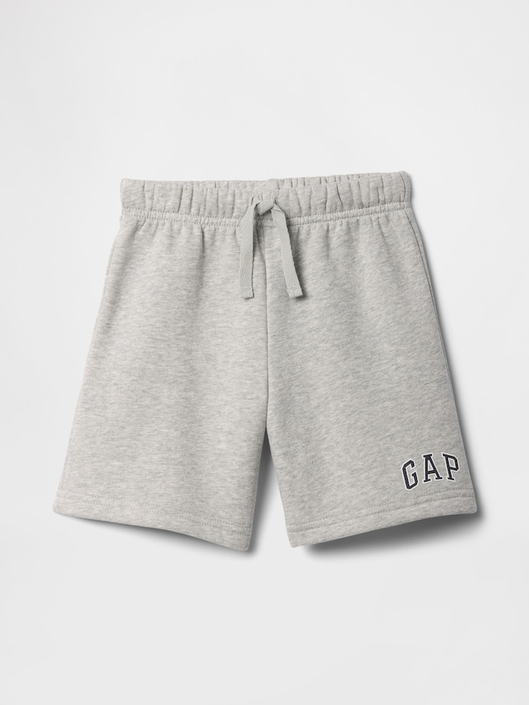 Gap Grey Pull On Logo Jogger Shorts (6mths-5yrs) (6mths-5yrs) - Image 1 of 3