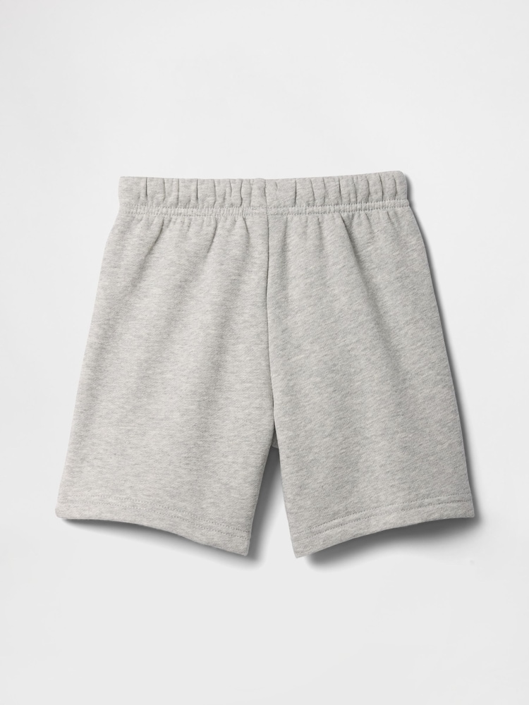 Gap Grey Pull On Logo Jogger Shorts (6mths-5yrs) (6mths-5yrs) - Image 2 of 3