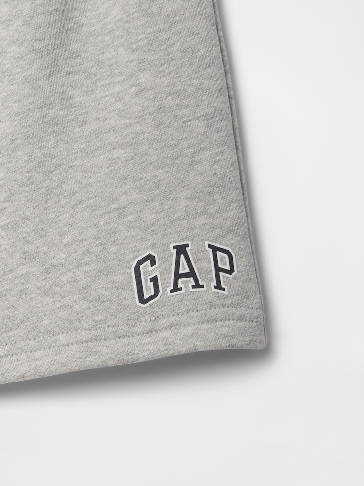 Gap Grey Pull On Logo Jogger Shorts (6mths-5yrs) (6mths-5yrs) - Image 3 of 3