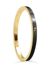 Radley Radley 18ct Gold Plated Bangle with Black Enamel - 画像 3 / 5