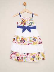 Miss Yellow Paisley Print Strappy Dress - Image 2 of 3