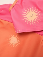 Miss Pink Sun Printed Bikini With Rash Guard - Image 5 of 6