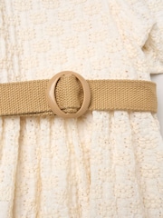 Miss Textured Dress And Belt Outfit Set - Εικόνα 3 από 3