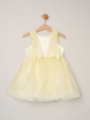 Miss White Tulle Dress With Rhinestone And Bows Set - Image 1 of 3