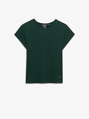 Superdry Green Athletic Essential T-Shirt - Image 6 of 8