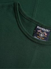 Superdry Green Athletic Essential T-Shirt - Image 8 of 8