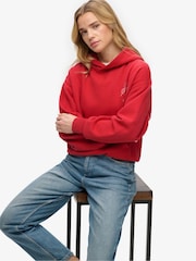 Superdry Red Heritage Hamptons Hoodie - Image 2 of 7
