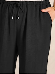 Evans Black Airflow Trousers - Image 4 of 4