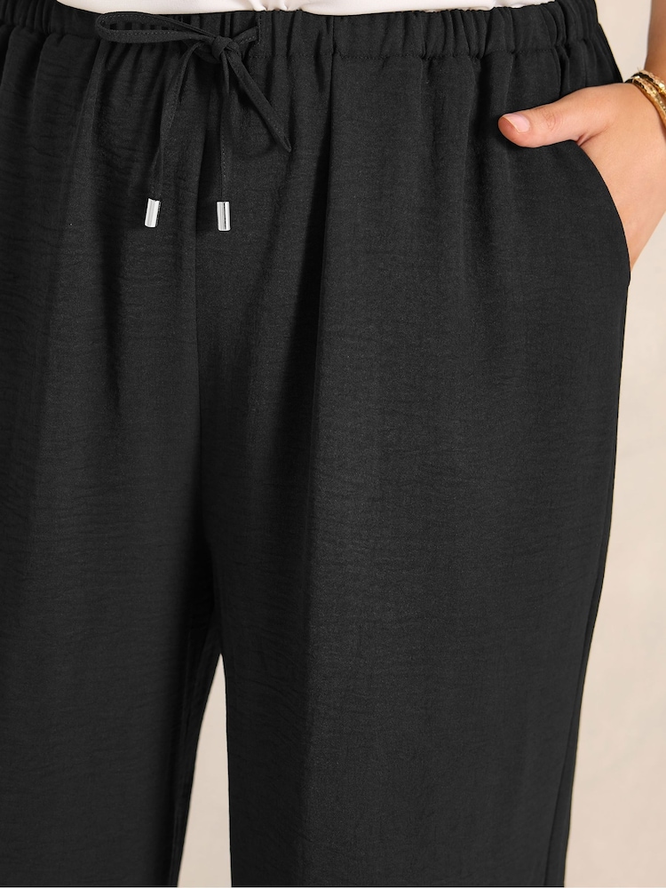 Evans Black Airflow Trousers - Image 4 of 4