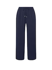 Evans Blue Wide Leg Airflow Trousers - Image 5 of 5
