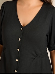 Evans Jersey Crepe Tea Dress - Imagen 4 de 5