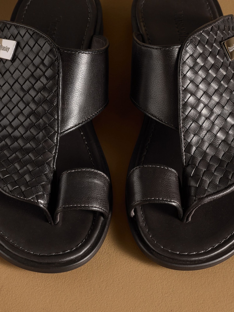 Russell & Bromley Brown Arabian Toe-Post Sandals - Image 7 of 7 Russell & Bromley Brown Arabian Toe-Post Sandals - Image 7 of 7