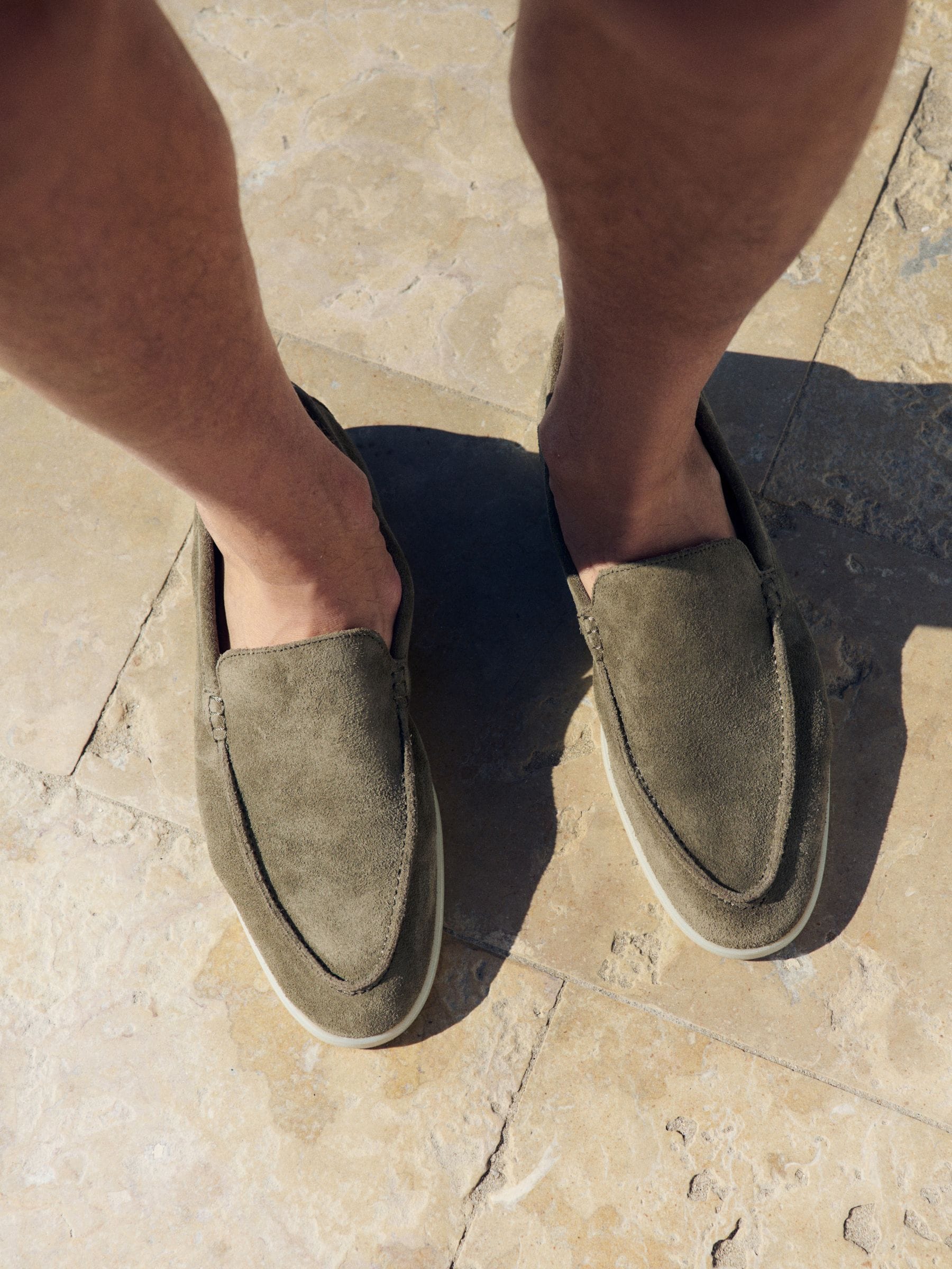 Buy Russell & Bromley Sage Green Carmel Soft Loafers from Next USA