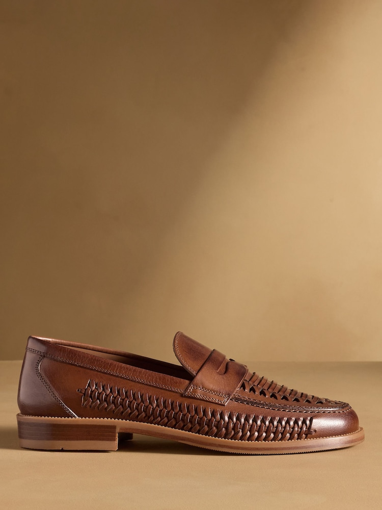 Russell & Bromley Brown Tunstall Shoes - Image 2 of 7