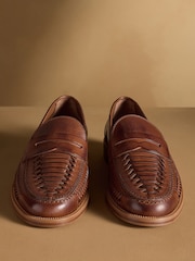 Russell & Bromley Brown Tunstall Shoes - Image 3 of 7