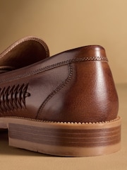 Russell & Bromley Brown Tunstall Shoes - Image 5 of 7