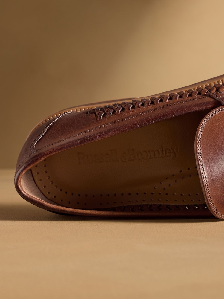 Russell & Bromley Brown Tunstall Shoes - Image 7 of 7