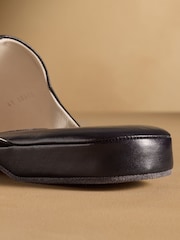 Russell & Bromley Navy Dominic Mule Slippers - Image 6 of 7