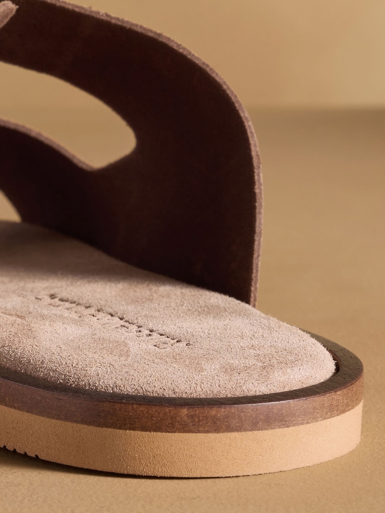 Russell & Bromley Brown Hartland Sandals - Image 7 of 7