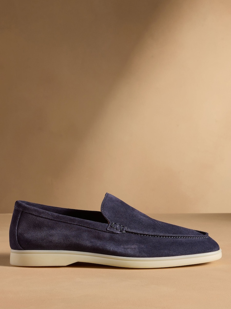 Marineblå - Russell & Bromley Carmel Soft Loafers - Billede 2 af 7