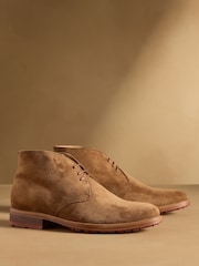 Russell & Bromley Tan Brown Penshaw Lace Up Boots - Image 1 of 6