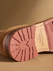 Russell & Bromley Tan Brown Penshaw Lace Up Boots - Image 4 of 6