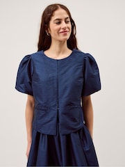 Monsoon Mila Puff Sleeve Bow Jacket - Bild 4 von 4