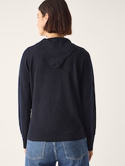 Monsoon Blue Nila Neck Tie Jumper - Image 2 of 5