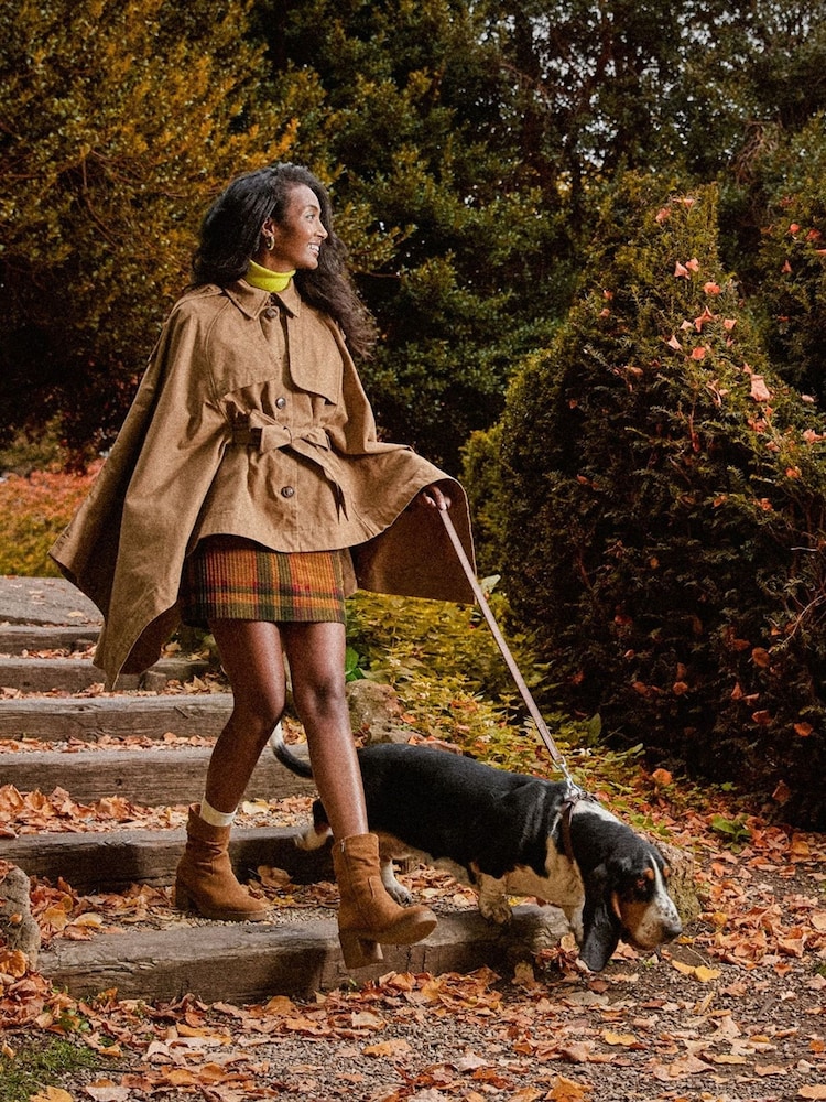 Hush Puppies Brown Womens Flora Ruched Boots - Image 3 of 3 Hush Puppies Brown Womens Flora Ruched Boots - Image 3 of 3