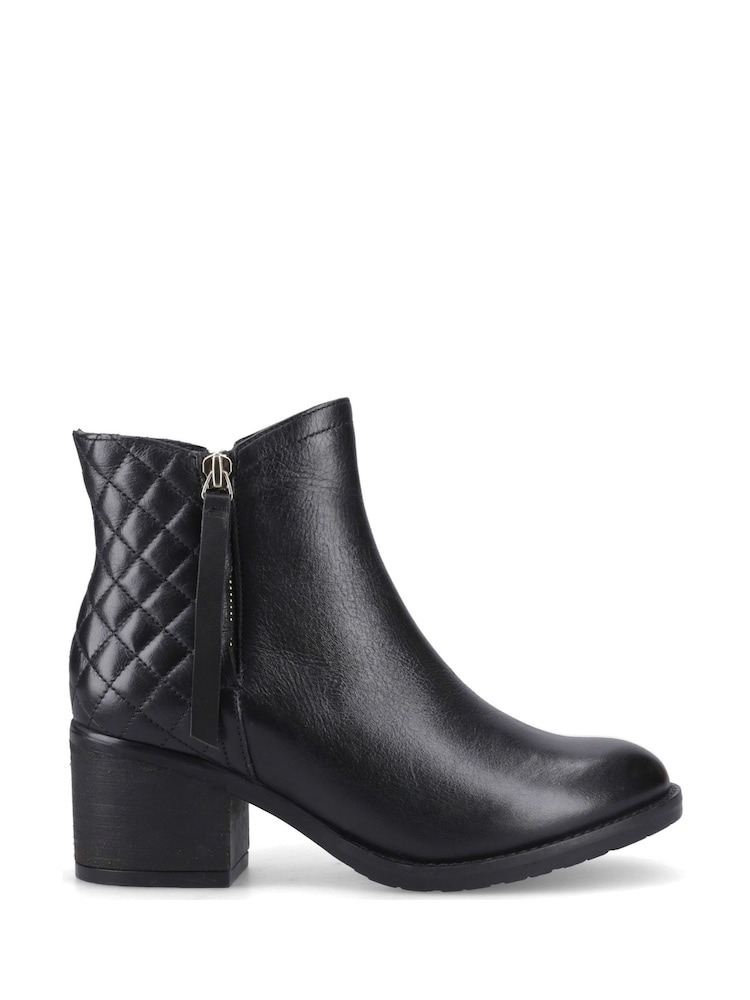 Hush Puppies Black Halia Ankle Boots - Image 1 of 2 Hush Puppies Black Halia Ankle Boots - Image 1 of 2
