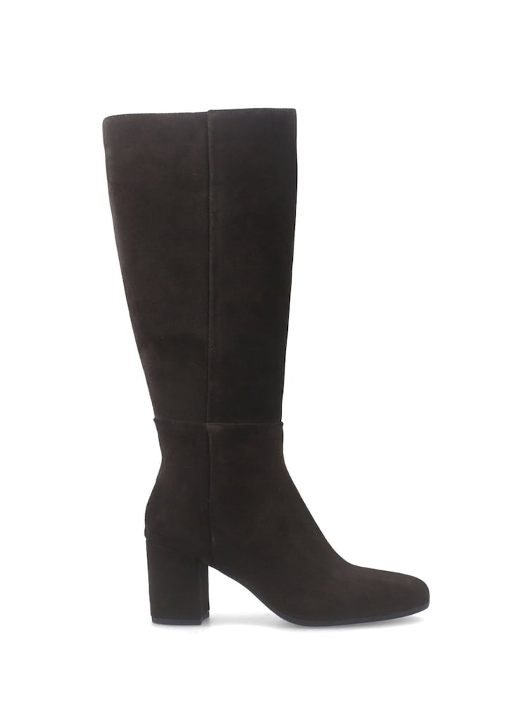 Hush Puppies Brown Oprah Long Boots - Image 1 of 2