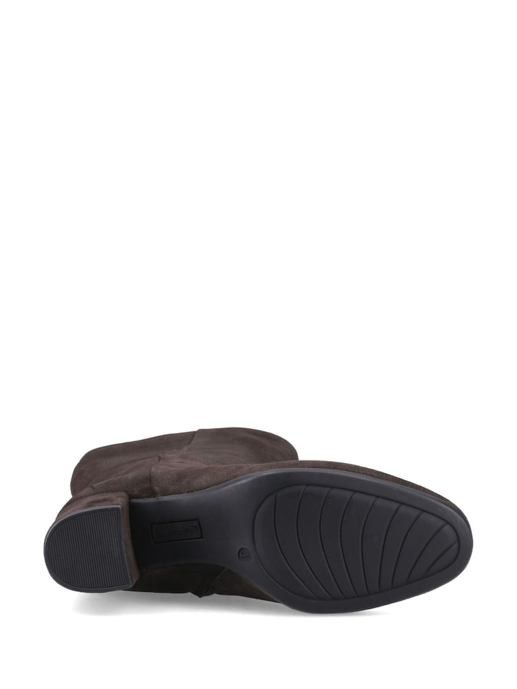 Hush Puppies Brown Oprah Long Boots - Image 2 of 2