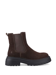 Hush Puppies Brown Rose Chelsea Boots - Image 3 of 4