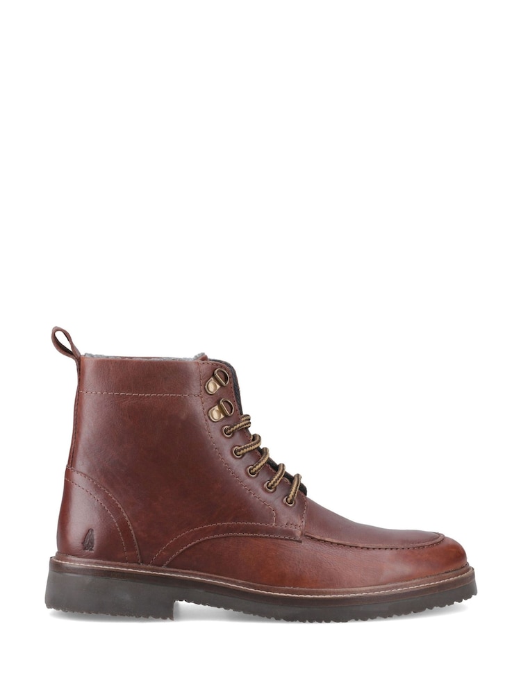 Hush Puppies Brown Huxley Lace Up Boots - Image 1 of 2 Hush Puppies Brown Huxley Lace Up Boots - Image 1 of 2