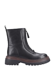 Hush Puppies Black Roxanna Zip Boots - Image 2 of 5