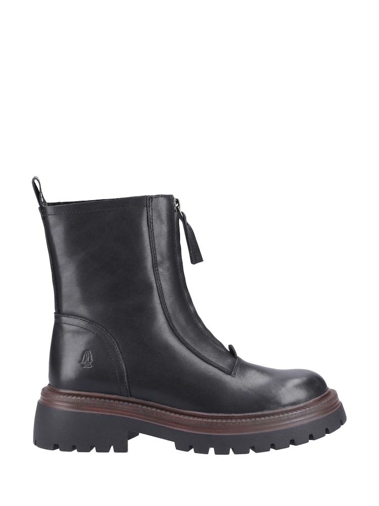 Hush Puppies Black Roxanna Zip Boots - Image 2 of 5 Hush Puppies Black Roxanna Zip Boots - Image 2 of 5