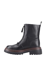 Hush Puppies Black Roxanna Zip Boots - Image 3 of 5