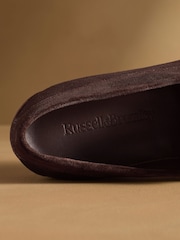 Russell & Bromley Brown Southgate Classic Saddle Loafers - Image 10 of 12